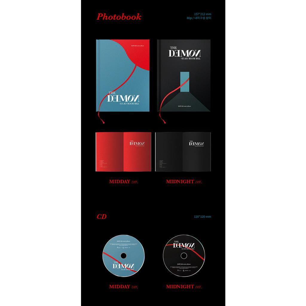 [FREEBIE] DAY6 6TH MINI ALBUM The Book of Us : The Demon [RANDOM COVER]