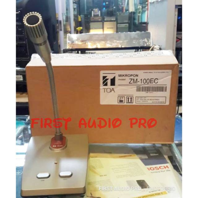 PAGGING MIC / MIC MEJA TOA ZM 100EC / ZM 100 EC / ZM100EC ORIGINAL