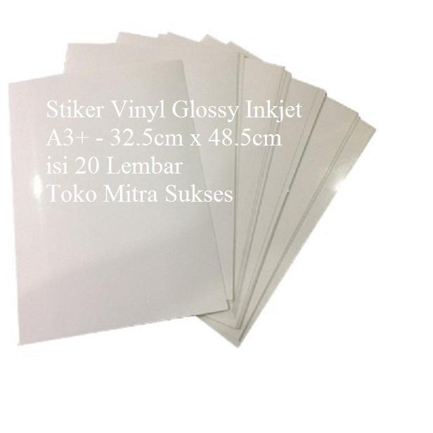 

Miliki Stiker Vinyl Glossy Inkjet A3+ - 32.5cm x 48.5cm