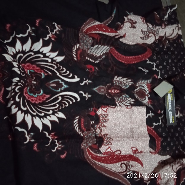 Goedank Store Hrb026 Kenongo Hem Kemeja Batik Pria Katun Primis Premium Halus M L Xl Xxl