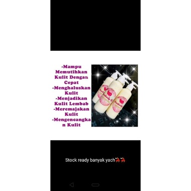 ready stock hand body QL super dosis tinggi