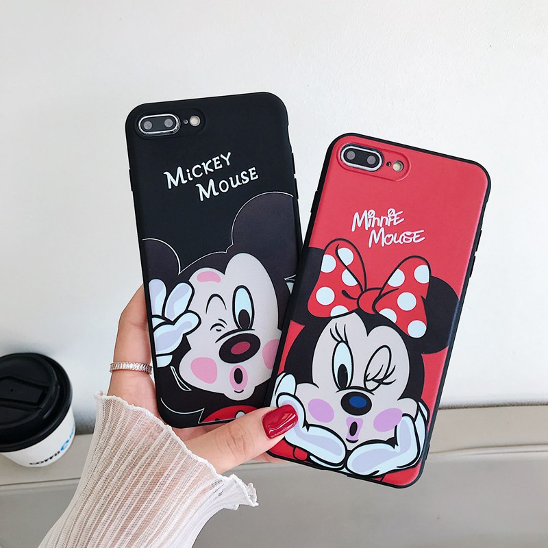 Ready Mickey Casing Soft Case Redmi 5A 6A 7 7A 8 8A Note 4 4X 5 6 7 8 K20 9 Pro OPPO A93 Reno4 F A15