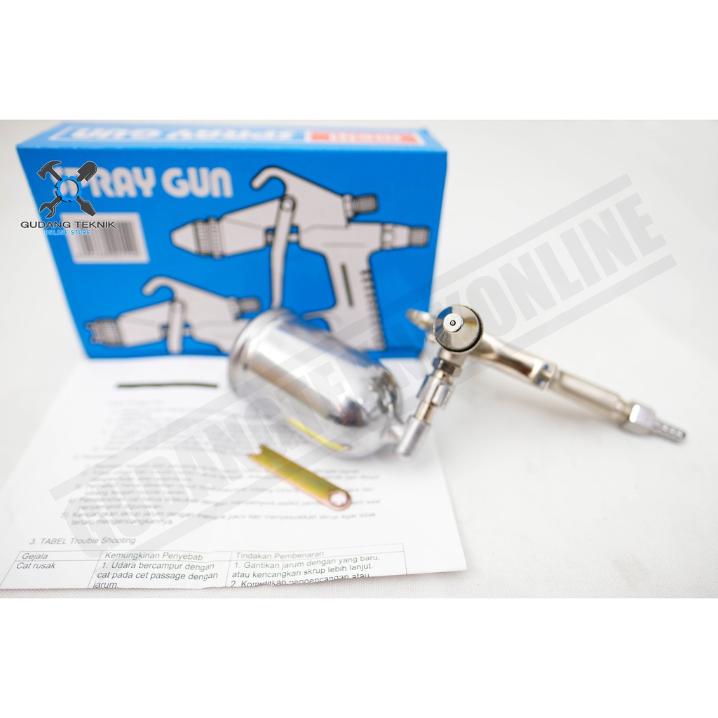 Spray Gun Tabung Atas 200cc MEIJI R2 / Alat Semprotan Spraygun Cat R2 MEIJI 3800 200