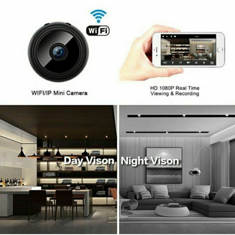 IP Cam CCTV spy cam A9 Mini Spy WiFi HD 1080P Smart CCTV Wireless Kamera IR Cam