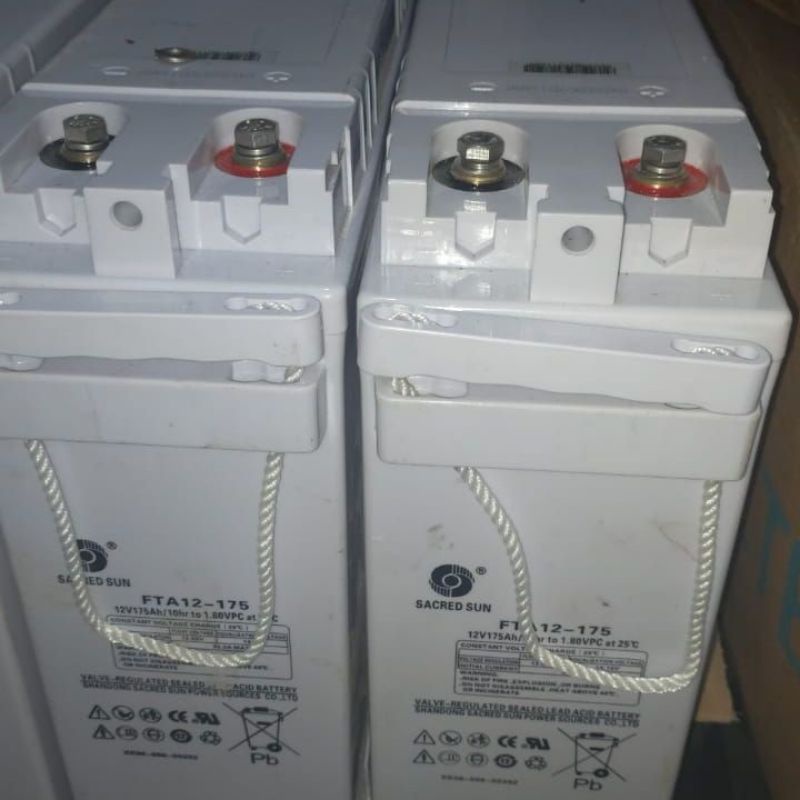 Battery vrla merek sacreadsun 175ah