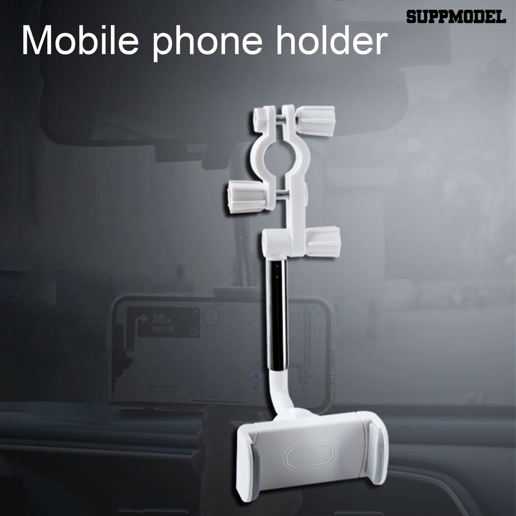 Sdl Bracket Klip Stand Kaca Spion Mobil Universal Retractable Adjustable Holder Handphone