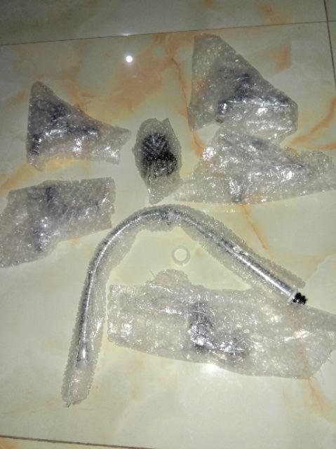 Kran Air Tembok Engkol Taman Cab - Keran Air Chrome Kamar Mandi Wc - Kran Tembok - Keran Tembok