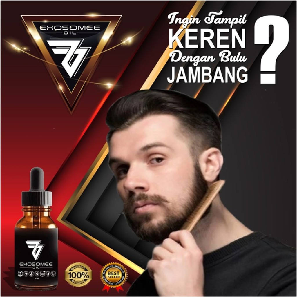 exosomee oil serum penumbuh bulu  dada  penumbuh rambut penumbuh jenggot brewok kumis penebal alis