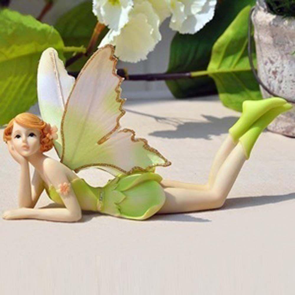 Rebuy Flower Fairy Gadis Cantik Souvenir Taman Lalat Kerajinan Tangan Peri Hiasan Rumah Miniatur