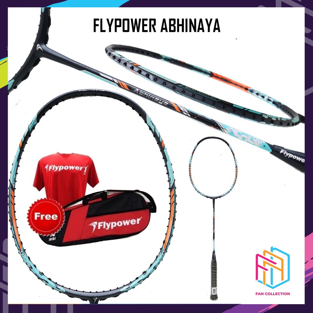 FLYPOWER ABHINAYA RAKET BADMINTON ORIGINAL