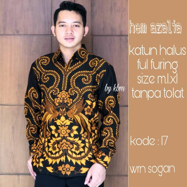 Hem Batik Solo Premium Full Furing Badan