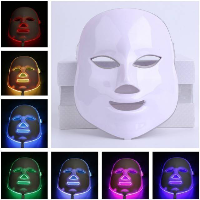 Masker LED PDT LIGHT 7IN 1 LED MASK /Beauty MASK LED PHOTON / Mask LED PDT LIGHT 7IN1 LED MASK COLOR  Masker LED PDT LIGHT 7IN1 LED MASK / MASKER LED PHOTON / Mask LED PDT LIGHT 7IN1 LED MASK