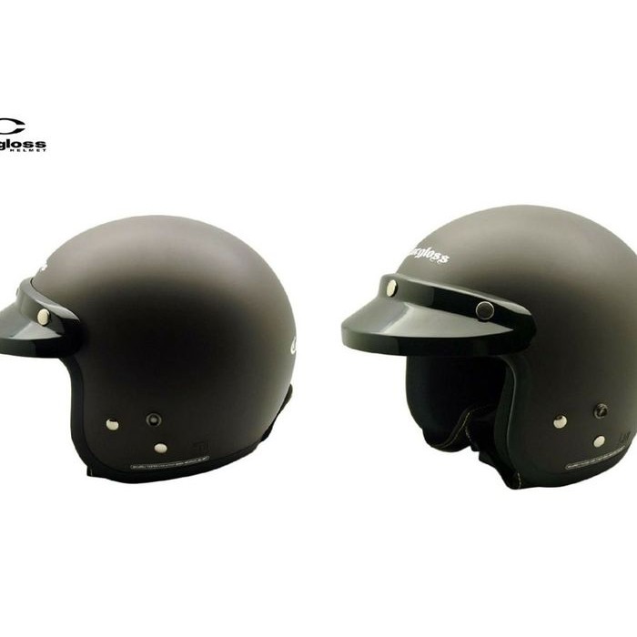 HELM CARGLOSS HITAM DOFF