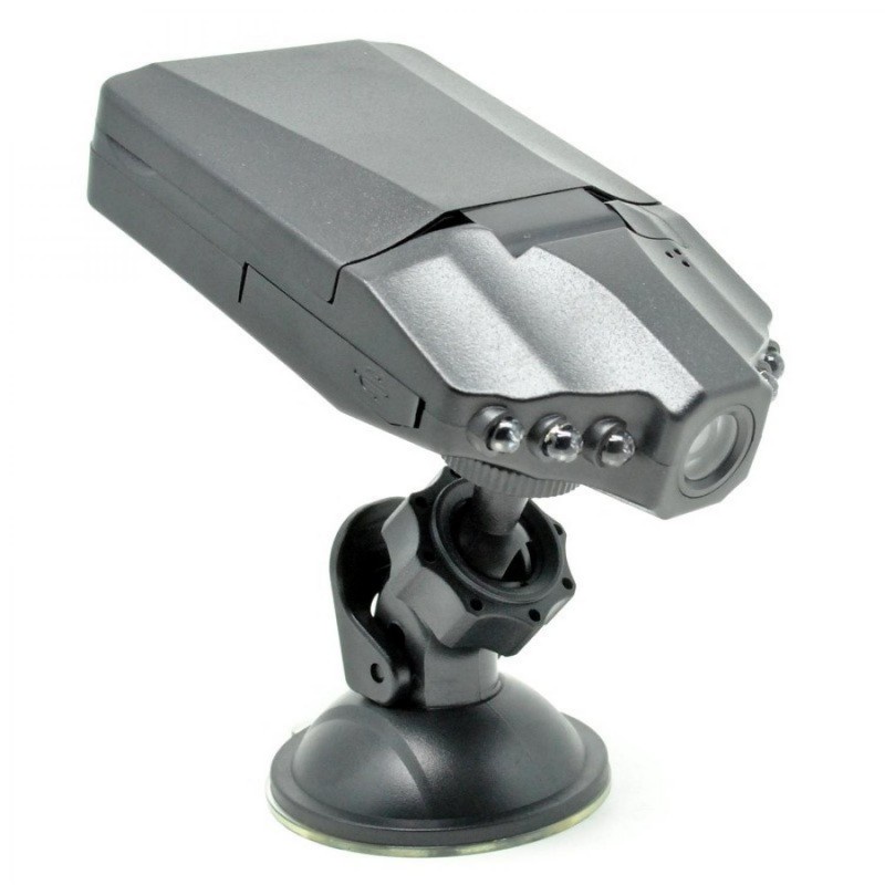 HD Car DVR Camera with TFT Screen - PD-198 Hitam