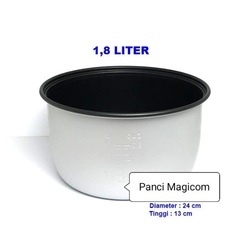 PANCI RICE COOKER / MAGICOM 1,2 LITER PANCI MAGIC COM 1,8 LITER  RENDAH &amp; TINGGI UNIVERSAL