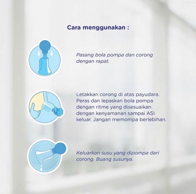 BABY SAFE BREASTMILK RELIEVER BPM03 - pompa asi | ibu menyusui