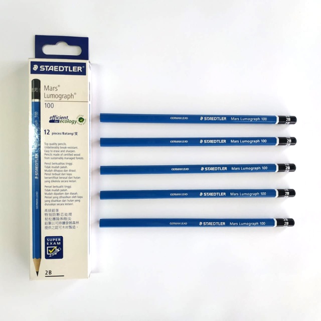 

STAEDTLER 2B Pensil Kayu 1 lusin