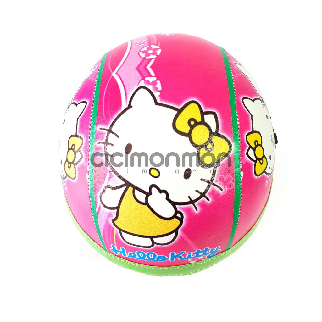 SPECIAL Helm Anak Retro Karakter Hello Kitty