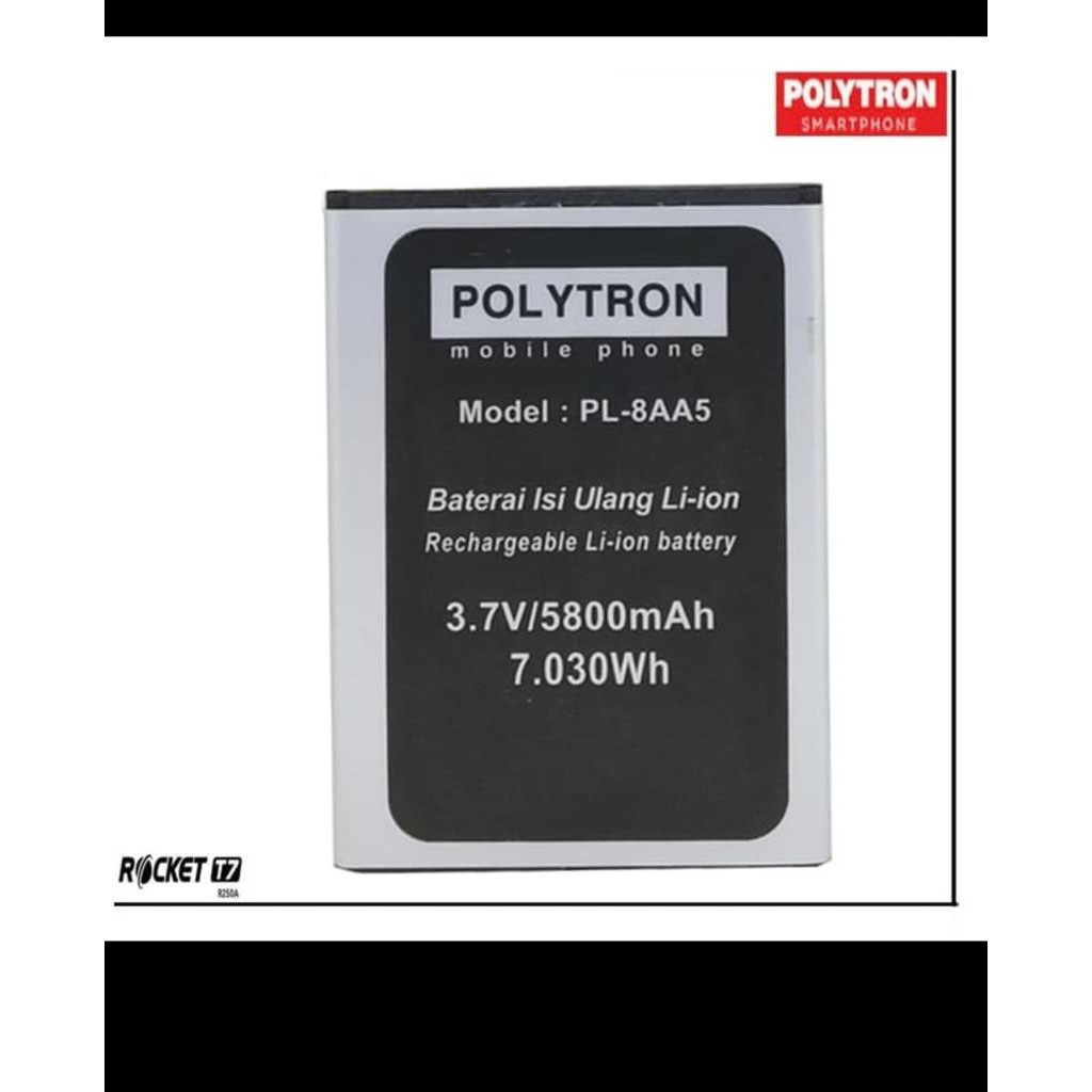 Baterai Batrai Polytron PL-8AA5 / Polytron PL8AA5 / Polytron Rocket T7 R250A