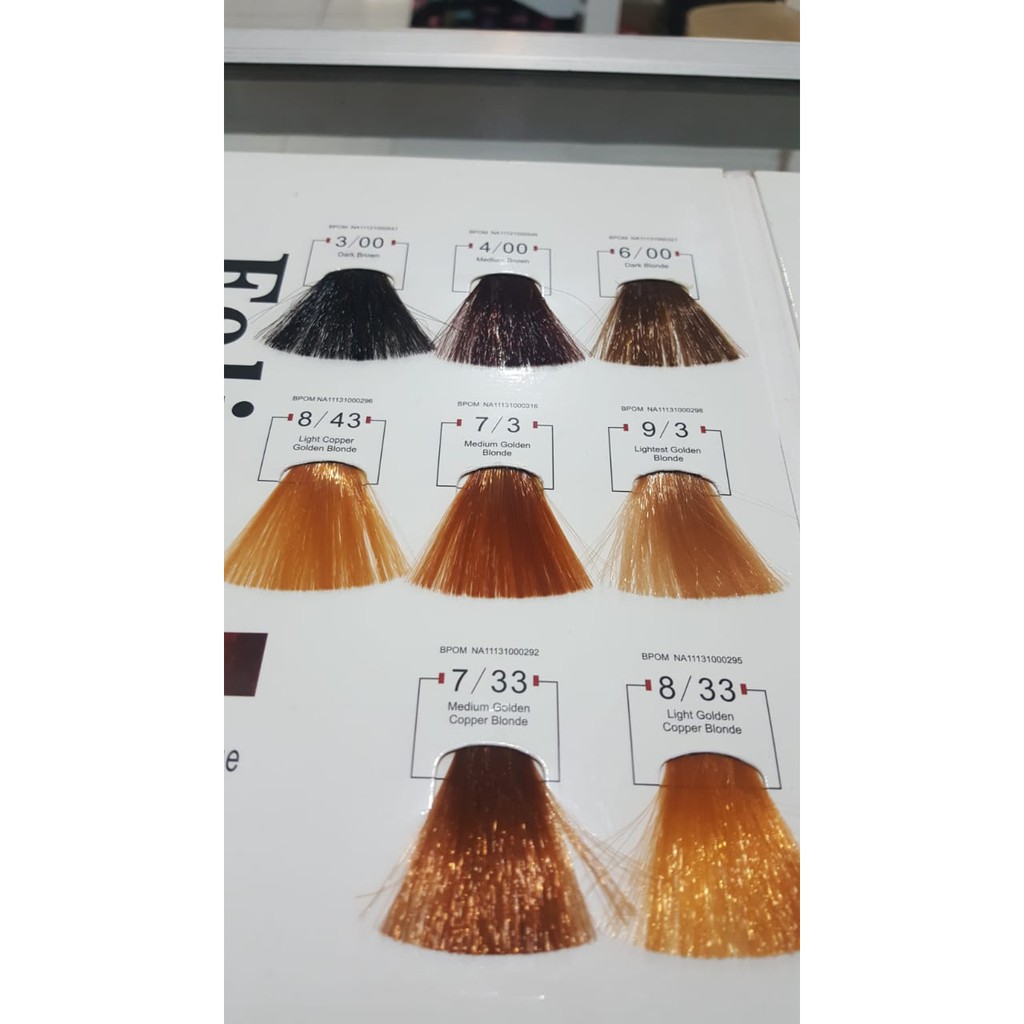 Felice Professional Hair Color 60 ml Semir Rambut Original Part 1 (lihat juga Part 2)