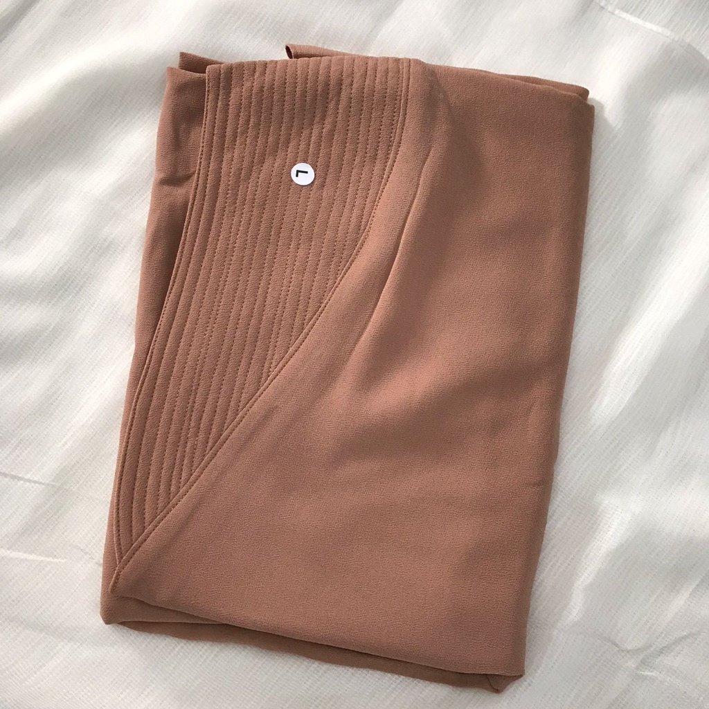 Jilbab Khimar Daily Basic Ori Flow-MOCCA