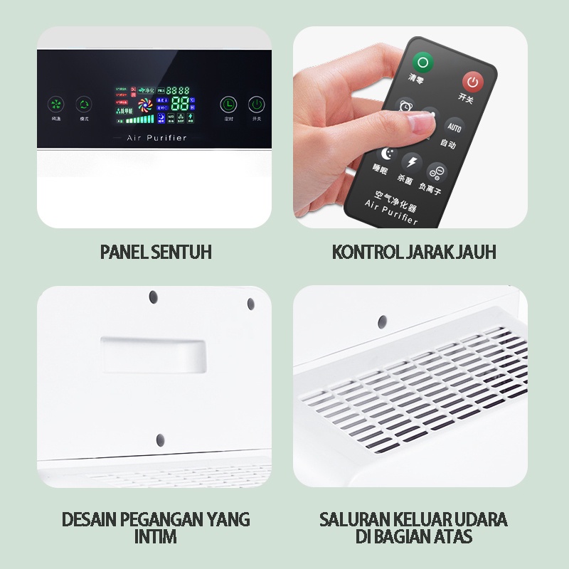 Air Purifier Pembersih Udara HEPA Ruangan Rumah Smart Air Purifier SURPABAYA