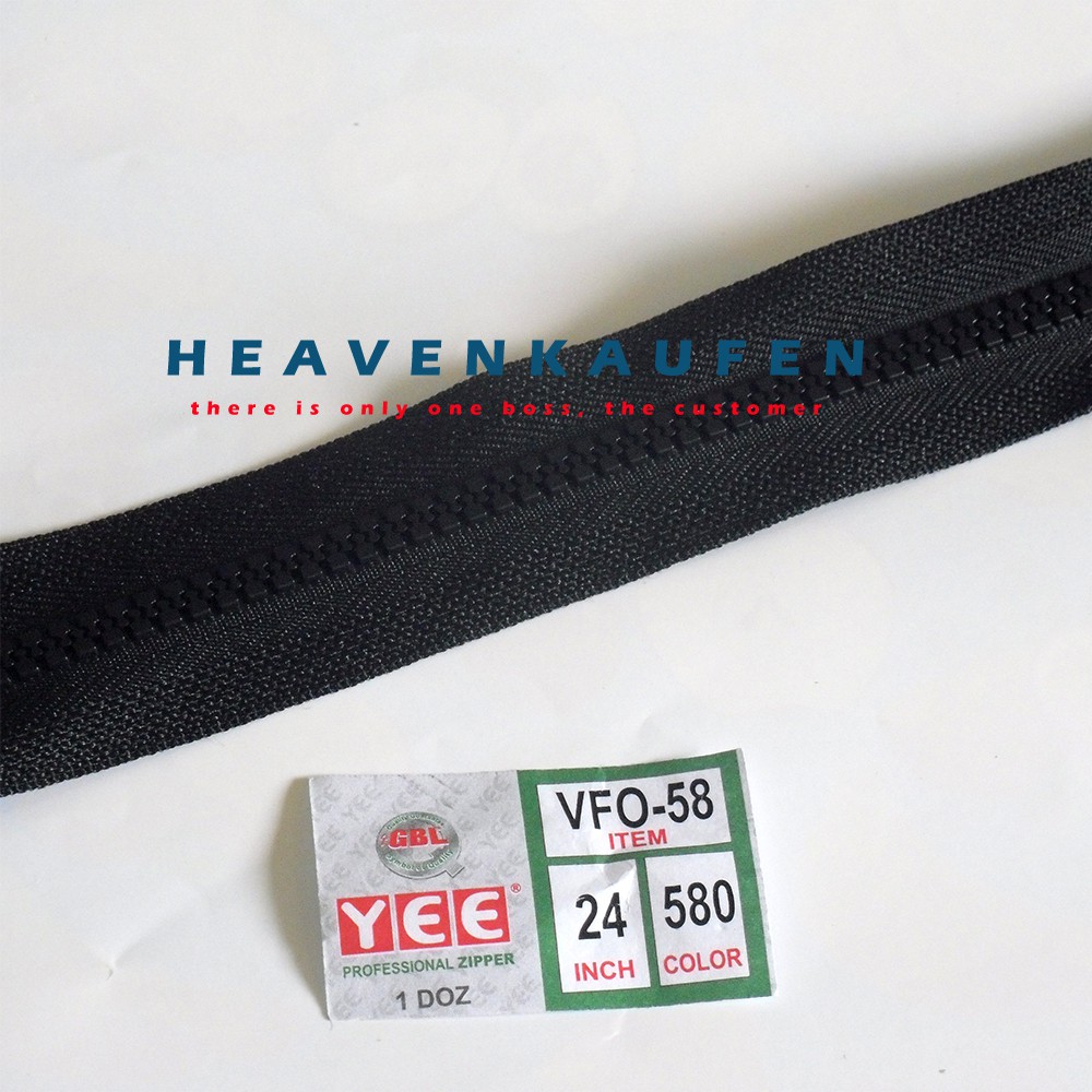 Resleting Vislon Merk YEE 24 inch/60 cm Hitam