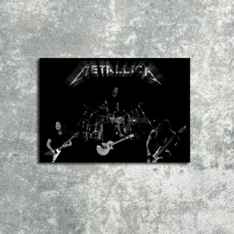 Poster Dinding Metallica Band