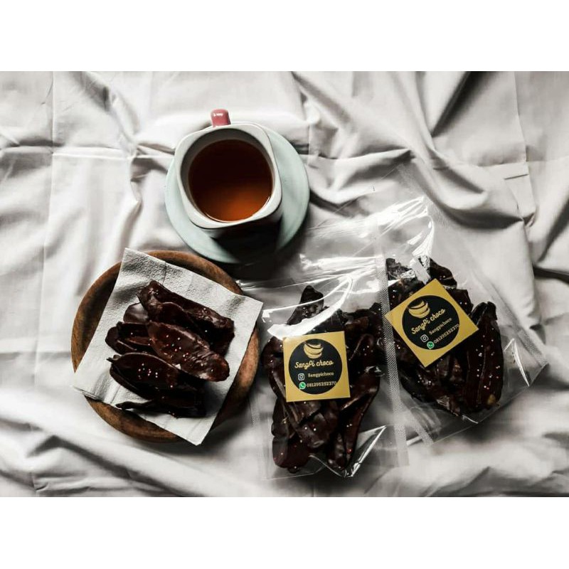 

keripik pisang lumer coklat