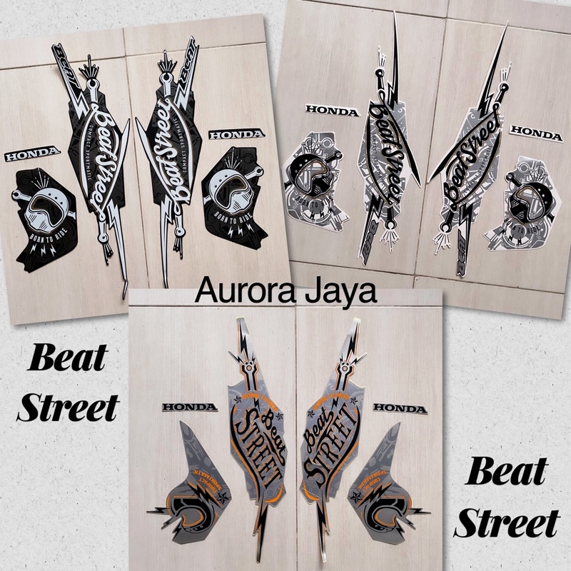 Striping Honda Beat Street Stiker Sticker Lis Stripping Sepeda Motor