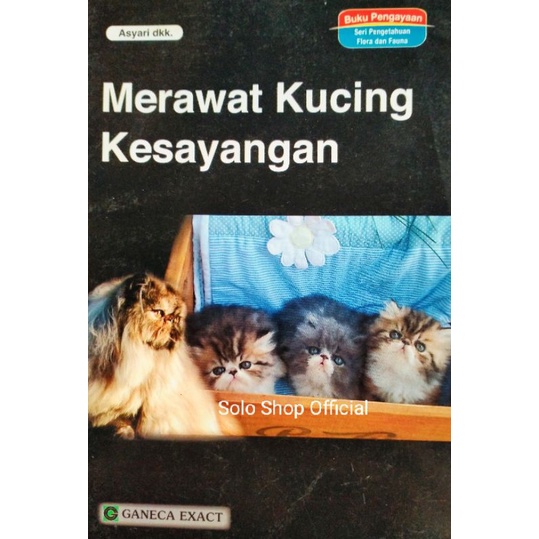 Buku Merawat Kucing Kesayangan Ganeca Exacta
