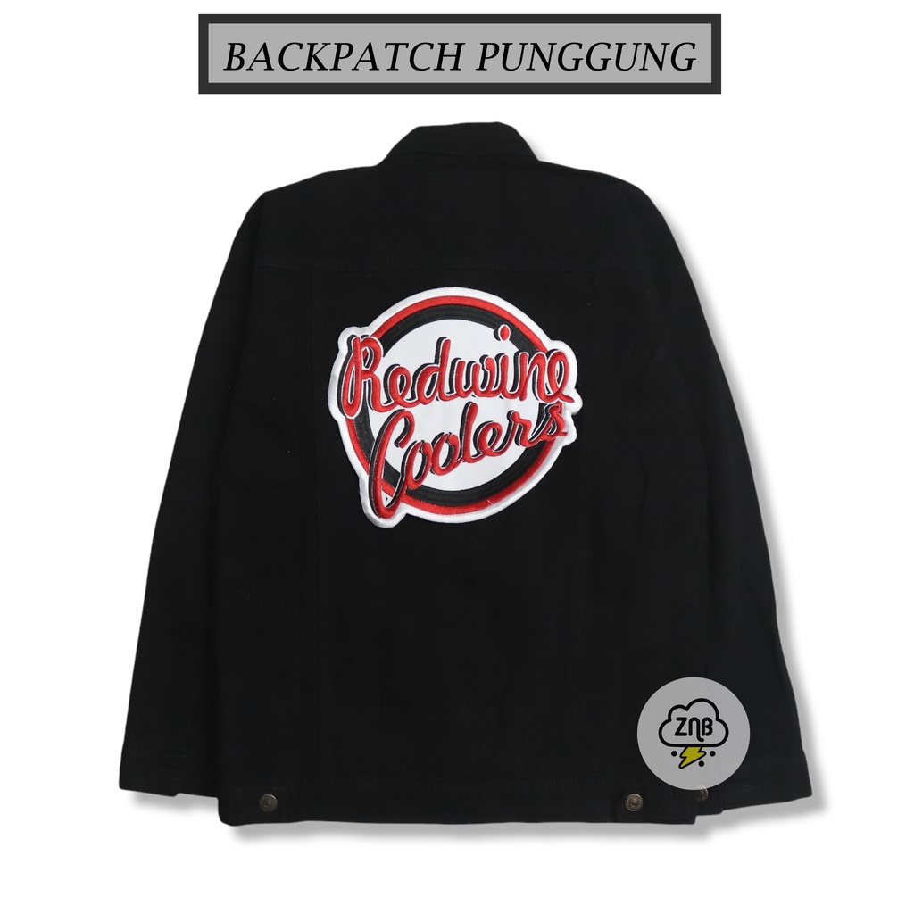 Tempelan Jaket Emblem Patch Bordir Patch Besar Backpatch Patch Keren Patch Redwine