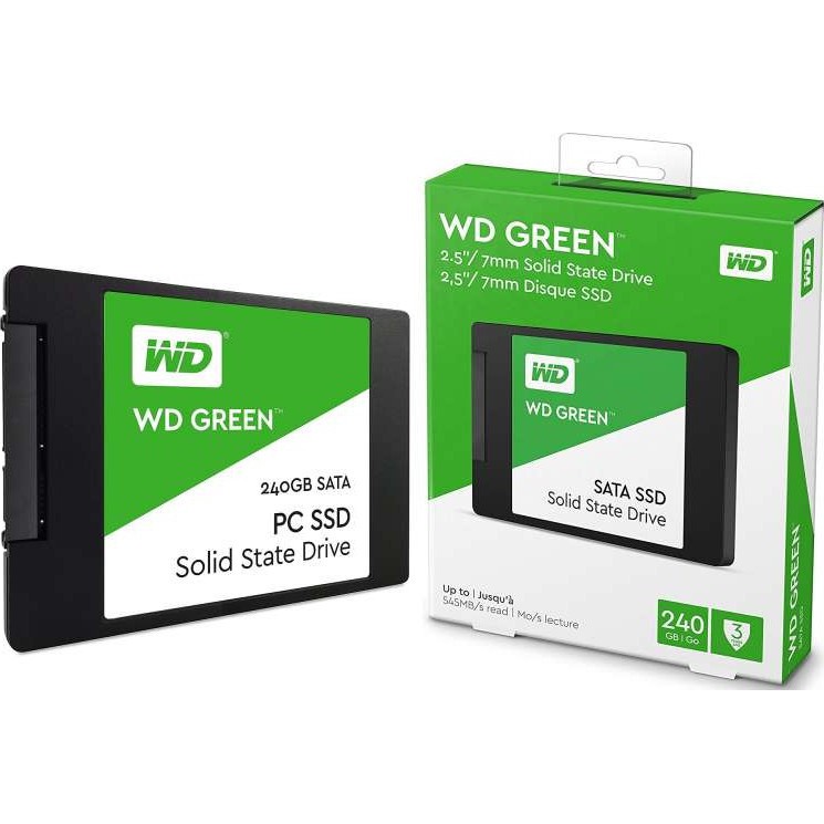 SSD WD Green 240GB 3D NAND SATA 2.5&quot; 7mm