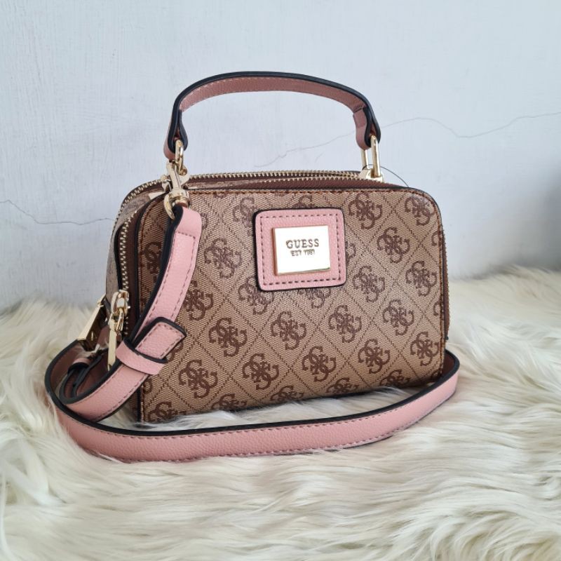 (WODB) Tas candace mini crossbody bag logo batik GB