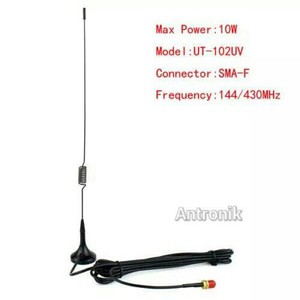Antenna HT 2 band mini magnet (female conector)