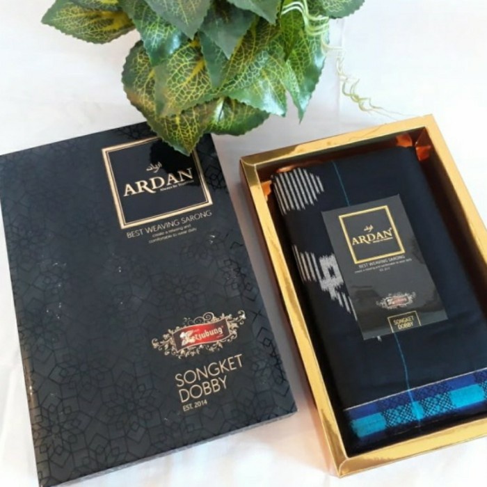 (PROMO) sarung ardan ketjubung - Putih