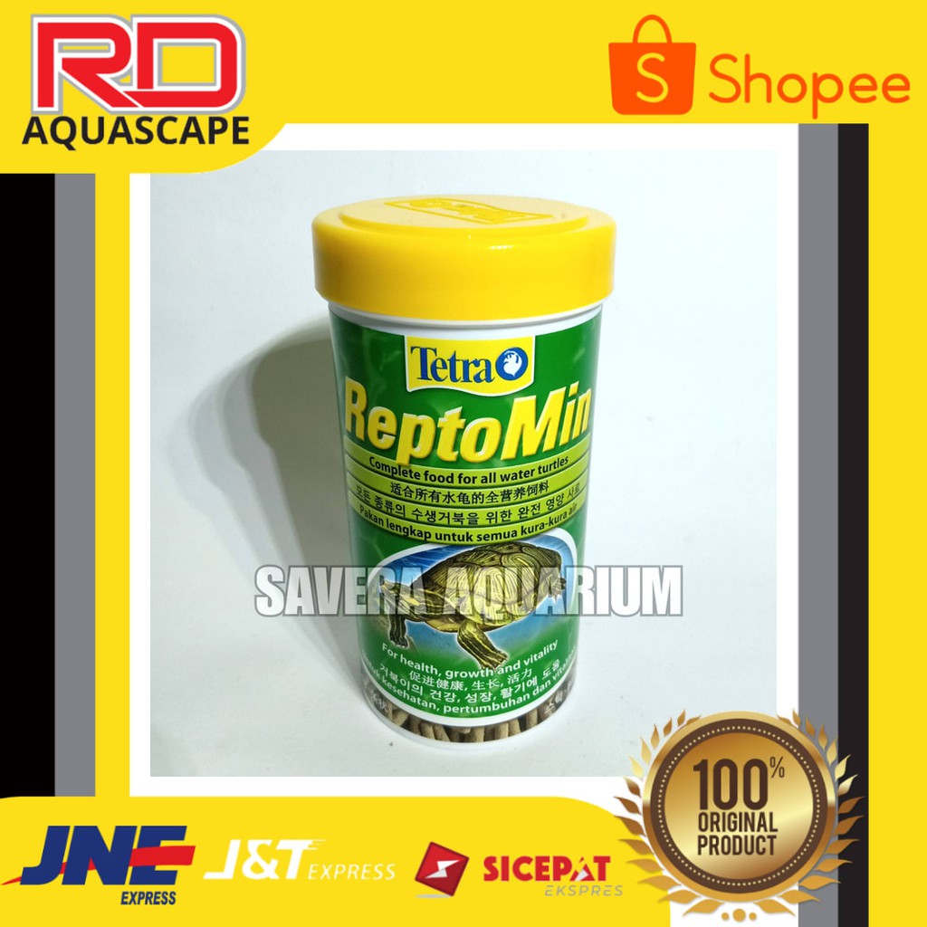 

TETRA REPTO MIN 55 GRAM / 250 ML / PELET PAKAN KURA AIR / GERMAN ORIGINAL-GARANSI
