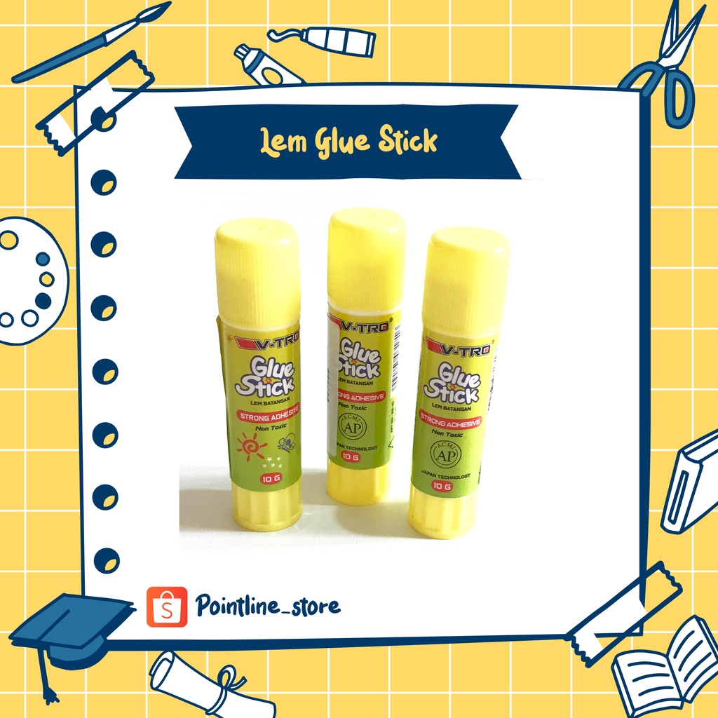 

Glue Stick V-Tro 10gr Non toxic