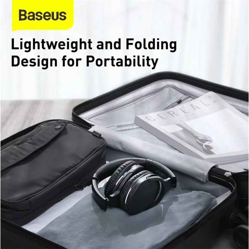 BASEUS Headphone Wireless ENCOK D02 Pro Bluetooth V5.0 Noise Isolation