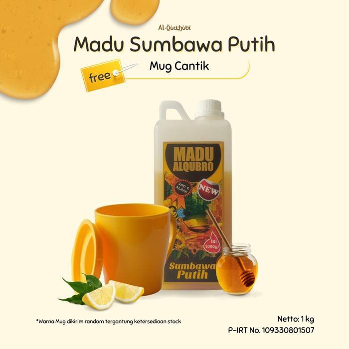 

Mirani - (Gratis Mug Cantik) Madu Sumbawa Putih