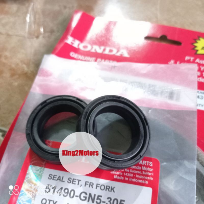 SIL SEAL OIL SHOCK SHOCKBREAKER DEPAN SUPRA/GRAND/BEAT/SCOOPY/VARIO125/VARIO150