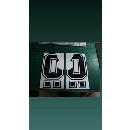 Sticker Cutting  Logo Ohlins Buat XMAX isi 1 pcs