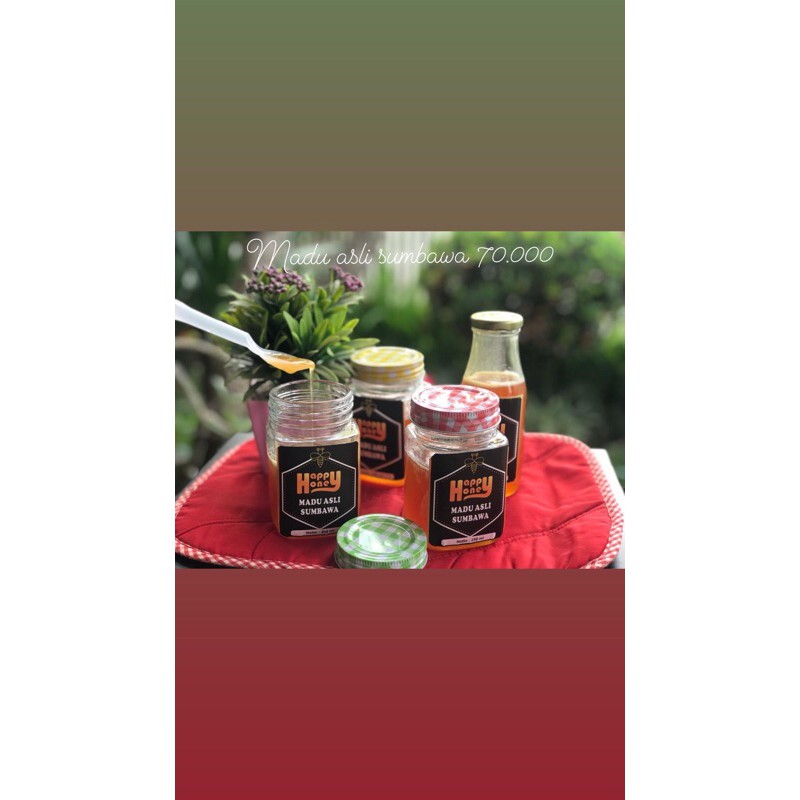 

madu asli NTT / obat imun herbal madu sumbawa/ asli madu hutan NTT 250 ml