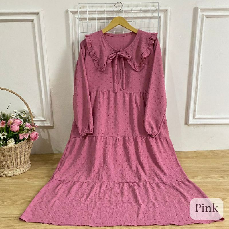 ZAMIRA MIDI DRESS / MIDI DRESS DOTY URAGIRI / DRESS KEKINIAN