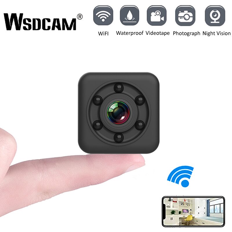 KAMERA PENGINTAI MINI WIFI TANPA KABEL CAMERA CCTV KECIL TERSEMBUNYI SPY CAM WIFI HIDDEN CAMERA JS73