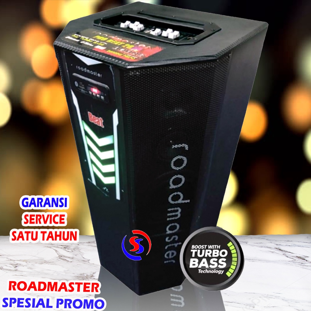 SPEAKER AKTIF PRO BEAT 26 ROADMASTER BLUETOOTH GRATIS SERVICE 12 BULAN