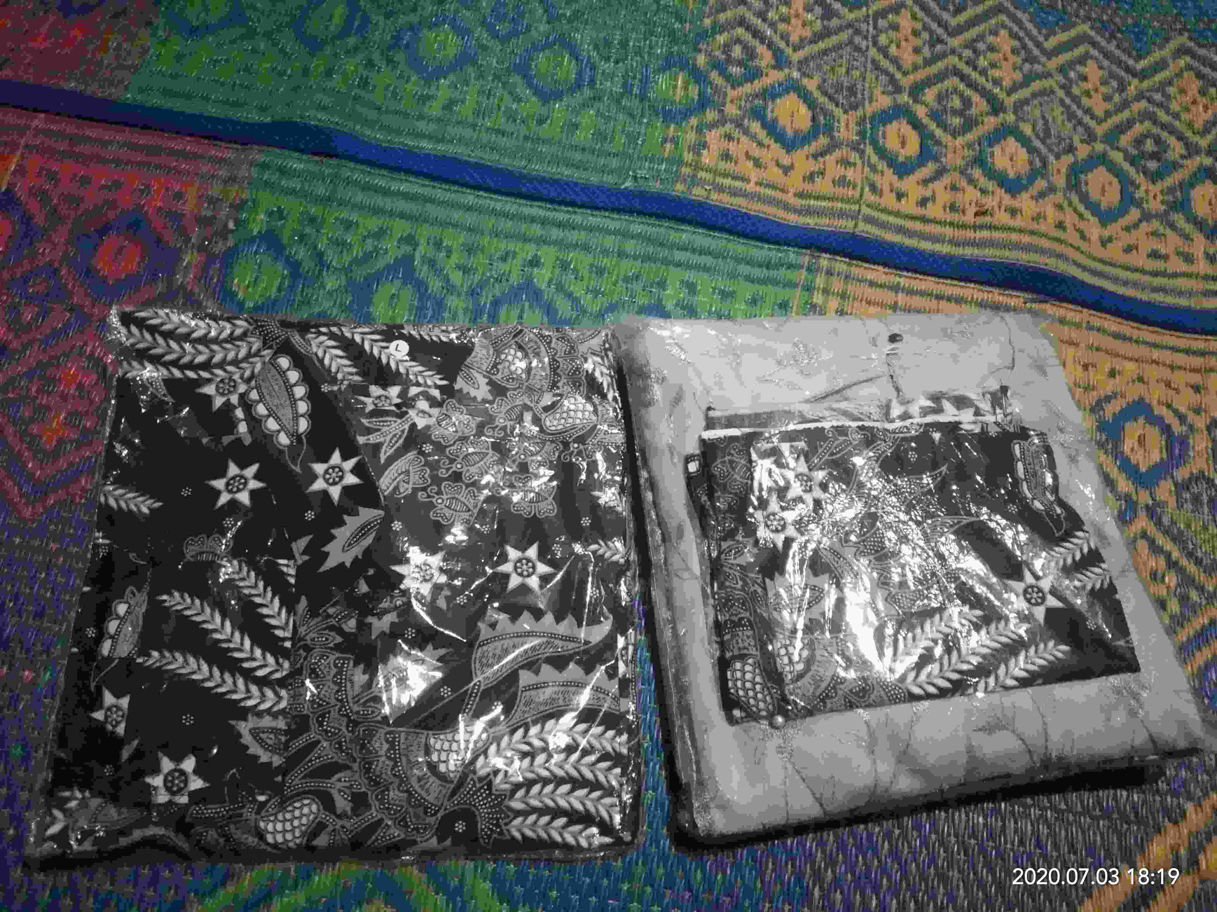 [new Arival]batik Couple Nabila Sarimbit Keluarga Padi Sekar Parang Modern - Bs108