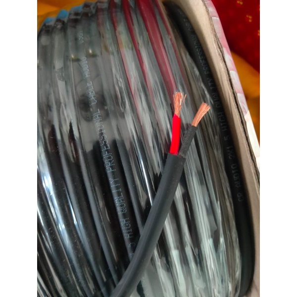 Kabel Speaker 2 x 1.5mm CR Audio - Kabel speaker CR Audio isi 2 x 1.5mm original