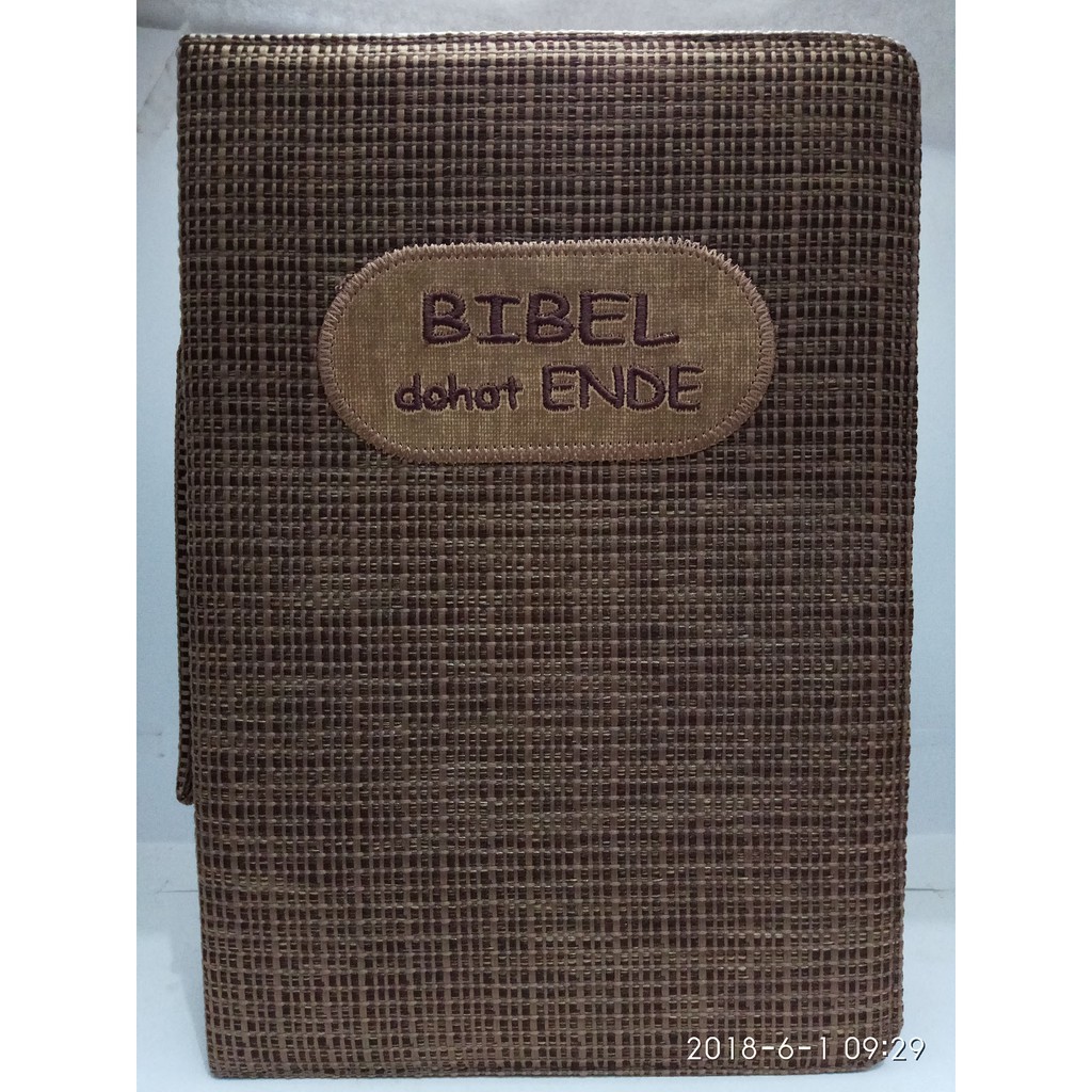 

Sampul Bibel Ende Suplemen Coklat Tua Terbaru