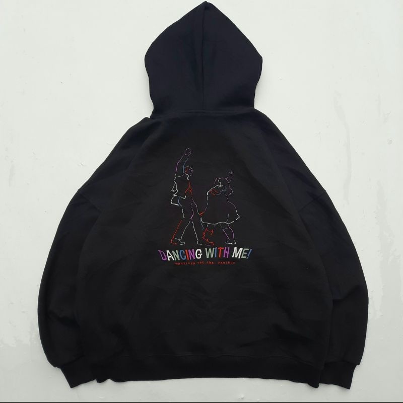 Hoodie WV Project Dancing with me original hitam